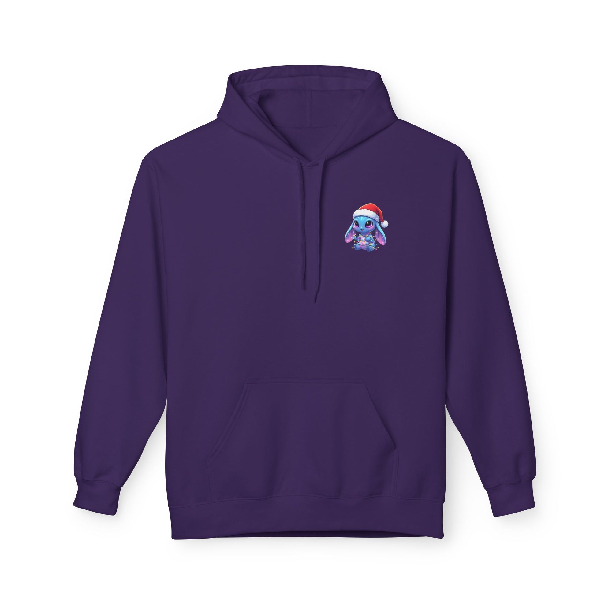 Cute Alien Christmas Hoodie | Blue Monster Holiday Sweatshirt