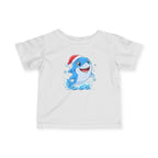 Christmas Shark Kids T-Shirt | Cute Ocean Animal Holiday Tee for Toddlers