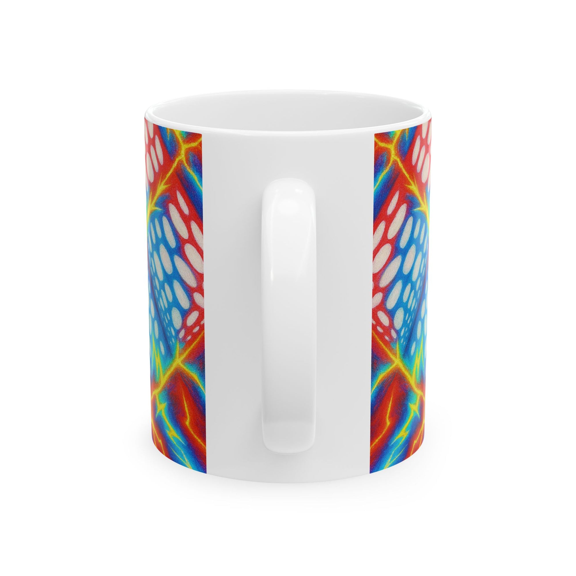 Abstract Art Mug | Bold Ceramic Coffee Cup | Modern Gift
