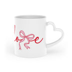 Heart Handle Mug | Romantic Coffee Cup