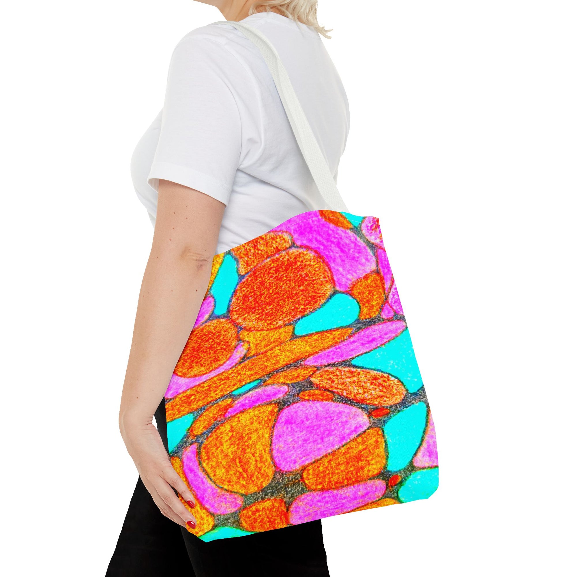Colorful Abstract Tote Bag | Art Inspired Shopper