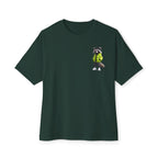 Raccoon Streetwear Tee — Cool Green Puffer Jacket Graphic Shirt