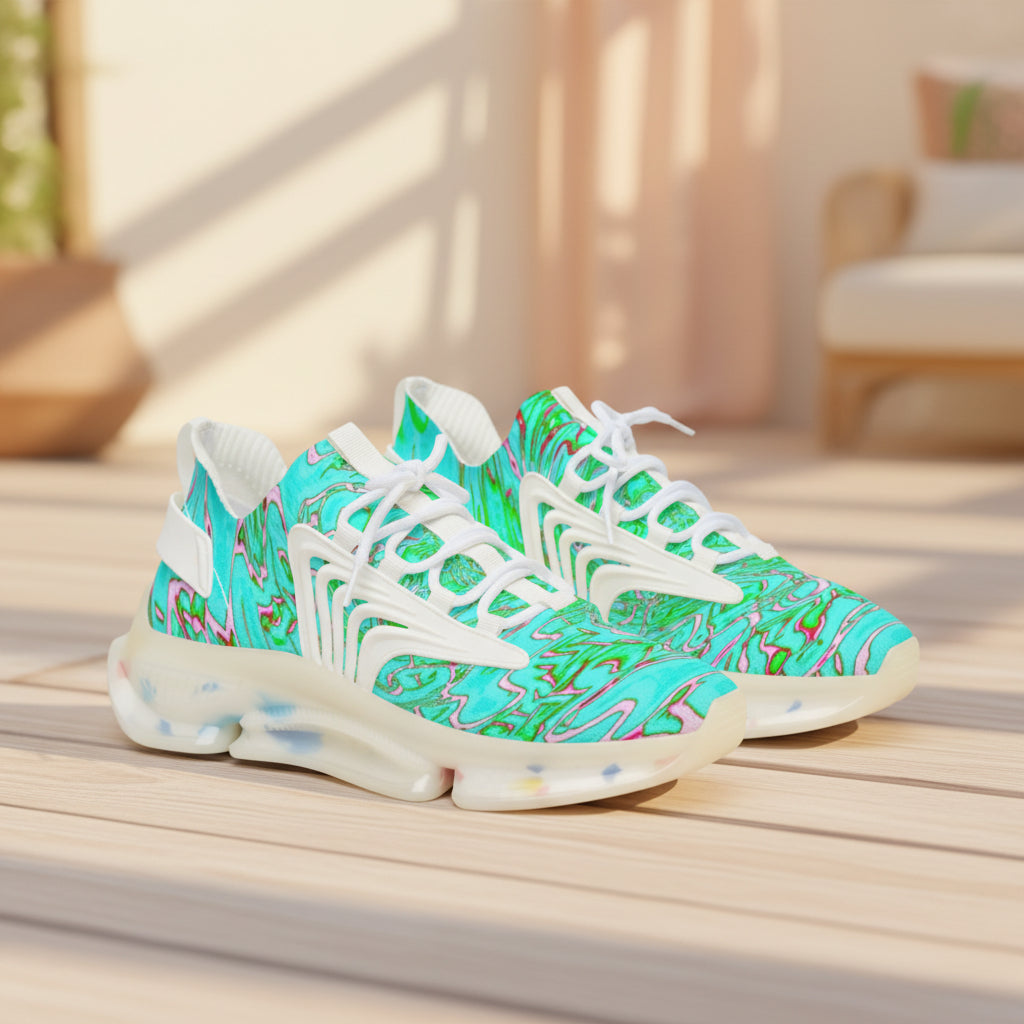 Women’s Mesh Sneakers | Colorful Casual Shoes | Lightweight Everyday Style