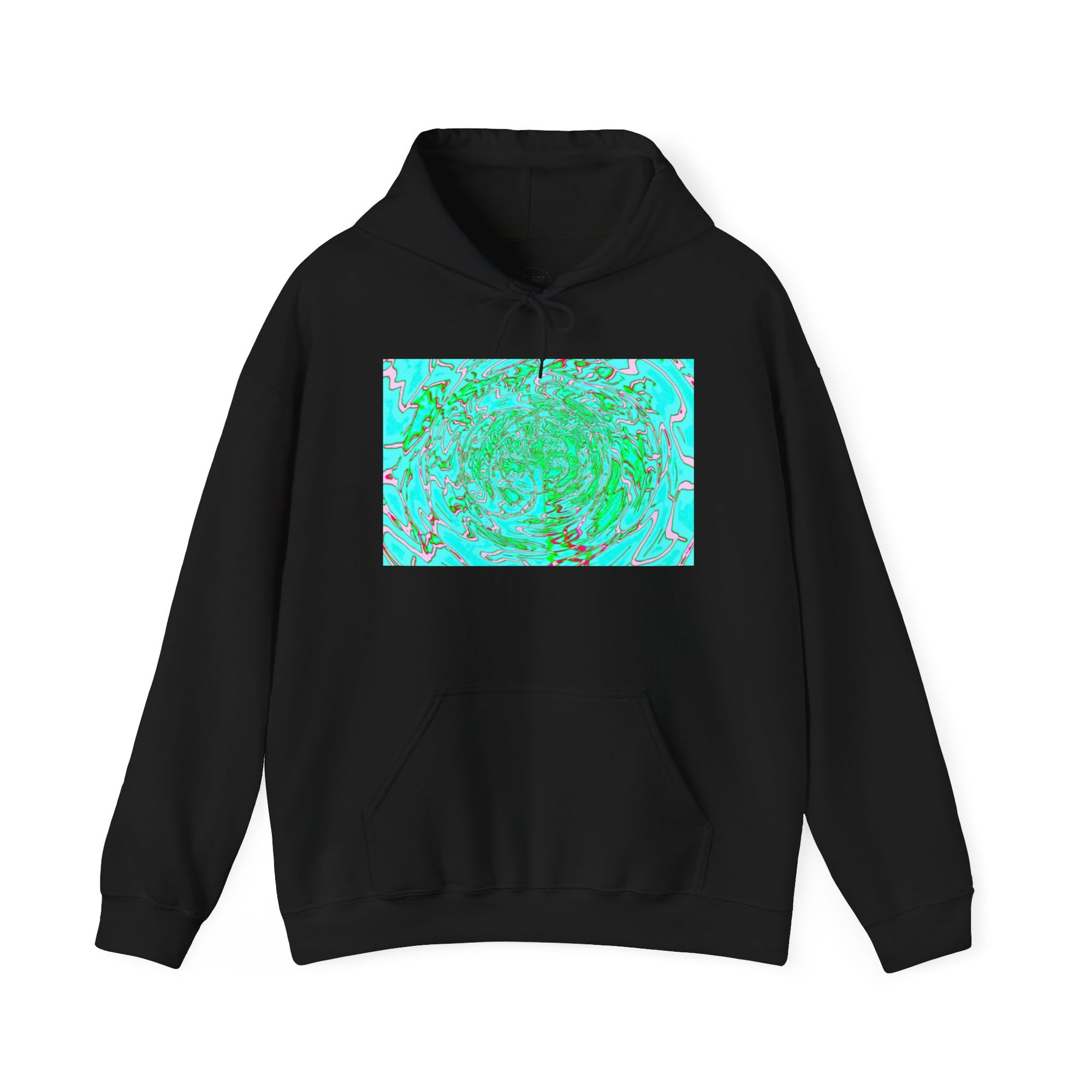 Tranquil Swirl Unisex Hoodie | Mindful Artistic Sweatshirt