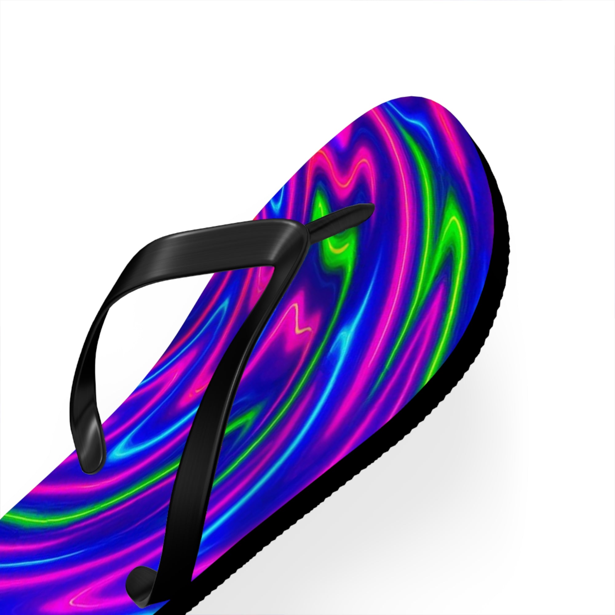 Tie-Dye Flip Flops | Colorful Summer Sandals | Beach Vacation Style