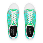 Vibrant Low Top Sneakers | Colorful Women's Casual Shoes