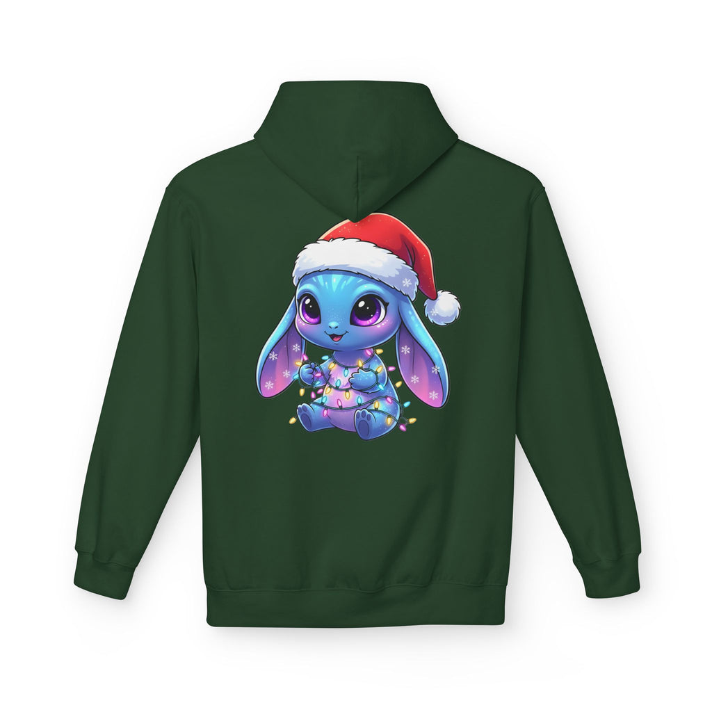 Cute Alien Christmas Hoodie | Blue Monster Holiday Sweatshirt