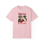 Cherry Vintage Tee — "Fresh Picked Cherries: Sweet & Juicy" Graphic T-Shirt