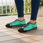 Vibrant Low Top Sneakers | Colorful Women's Casual Shoes