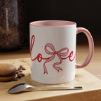 Romantic Bow Mug | Cute Valentine Coffee Cup | Coquette Style Gift