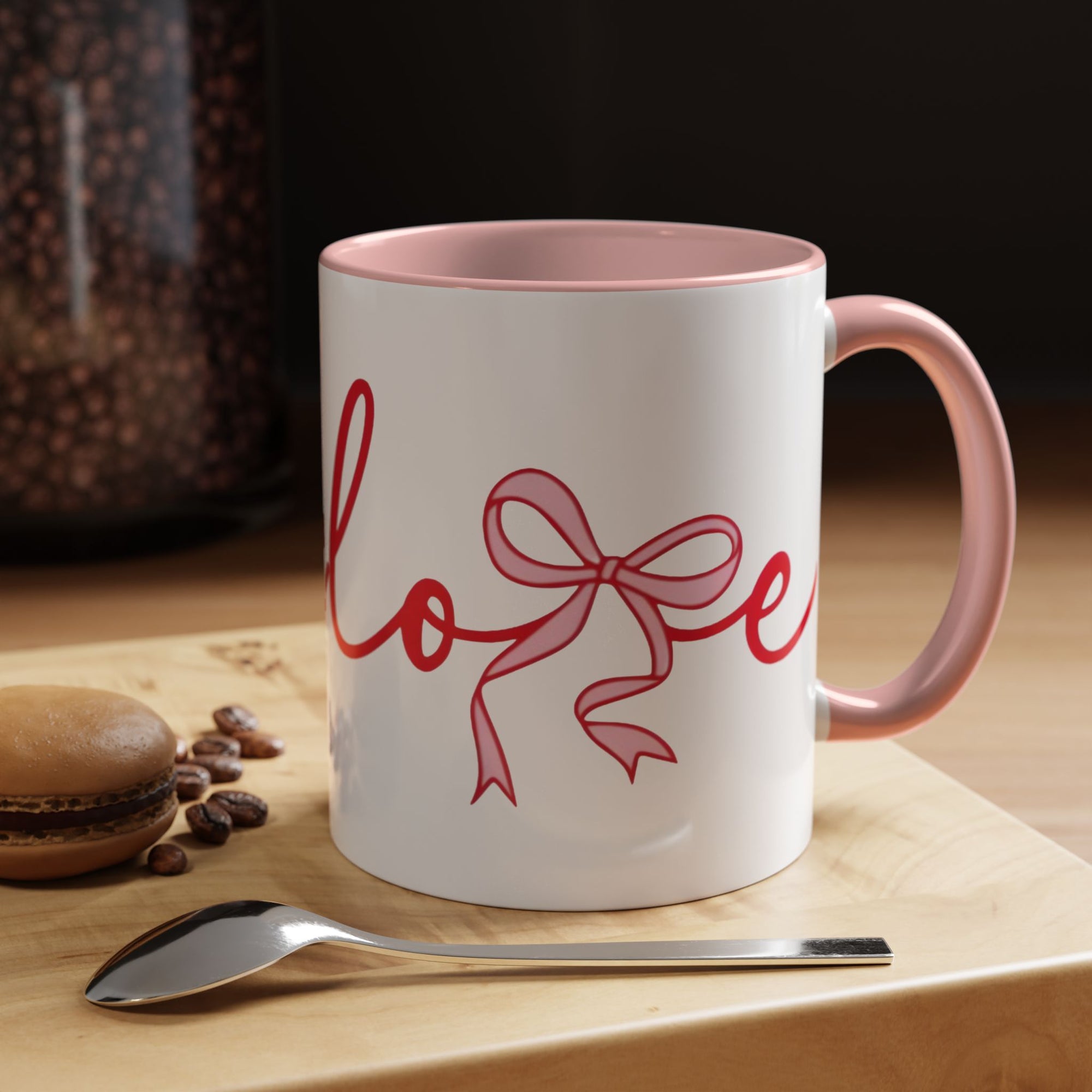 Romantic Bow Mug | Cute Valentine Coffee Cup | Coquette Style Gift