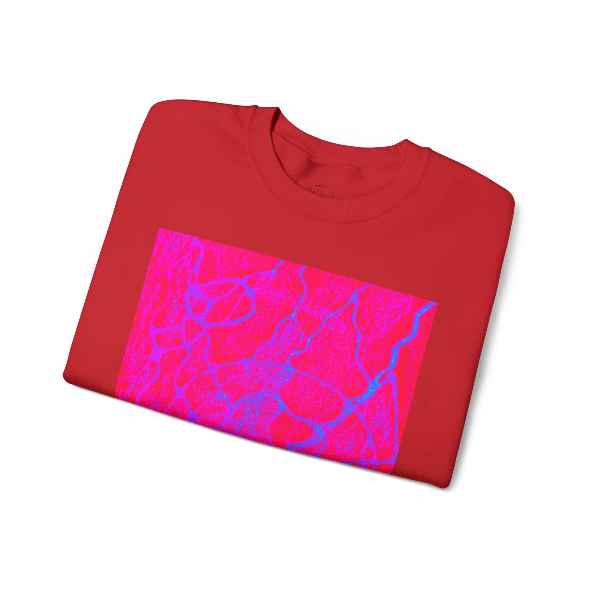 Vibrant Abstract Crewneck Sweatshirt | Cozy Unisex Pullover