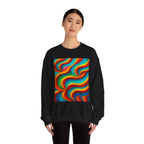 Colorful Swirl Sweatshirt | Cozy Unisex Crewneck