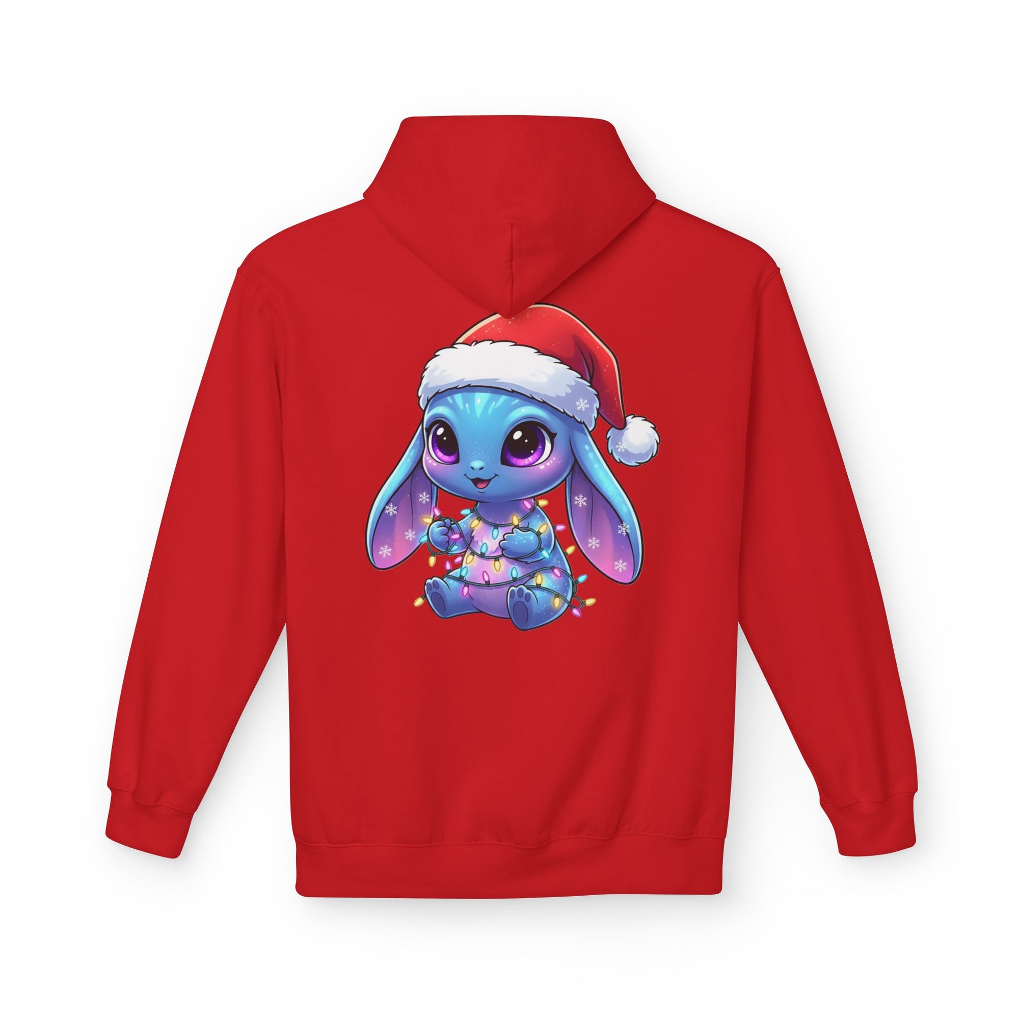 Cute Alien Christmas Hoodie | Blue Monster Holiday Sweatshirt | Fun Unique Gift