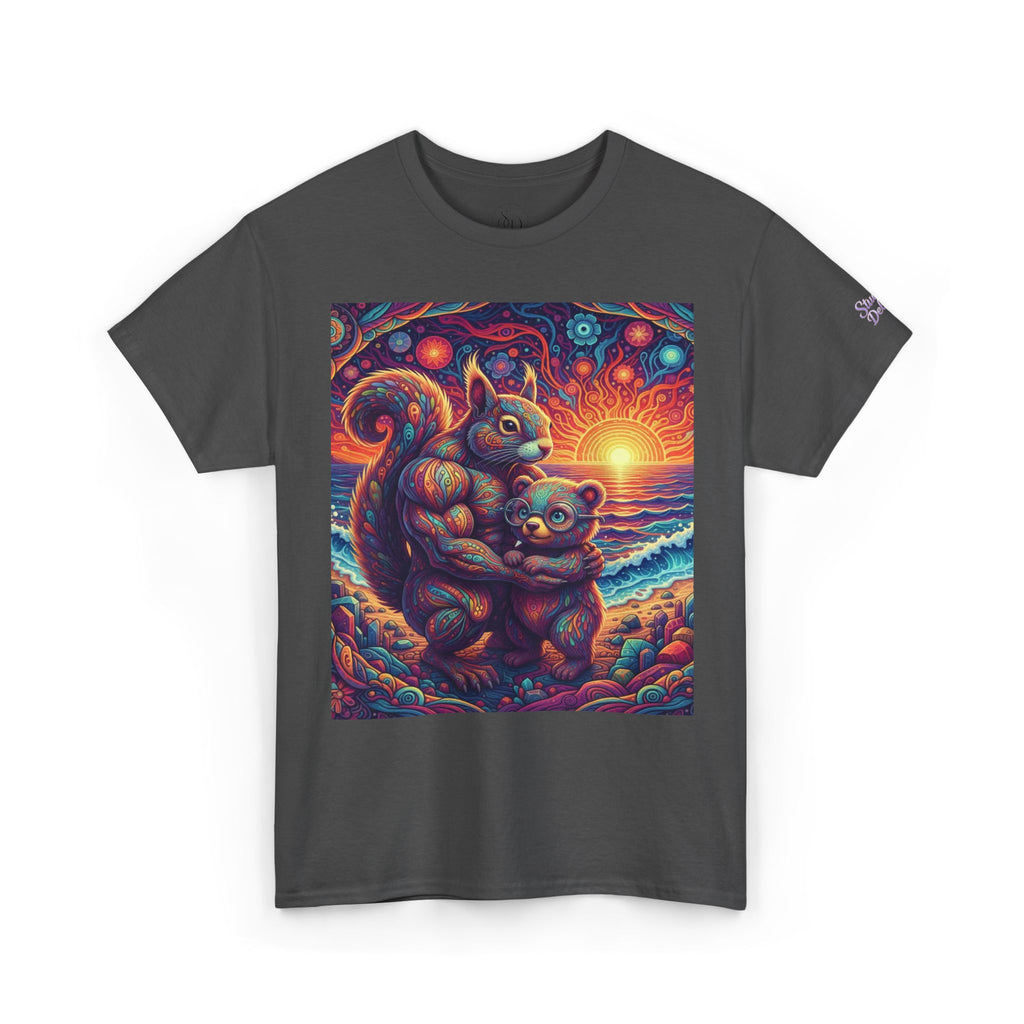 Colorful Sunset Graphic Tee | Vibrant Artistic Shirt Unisex | Unique Fantasy Design Gift