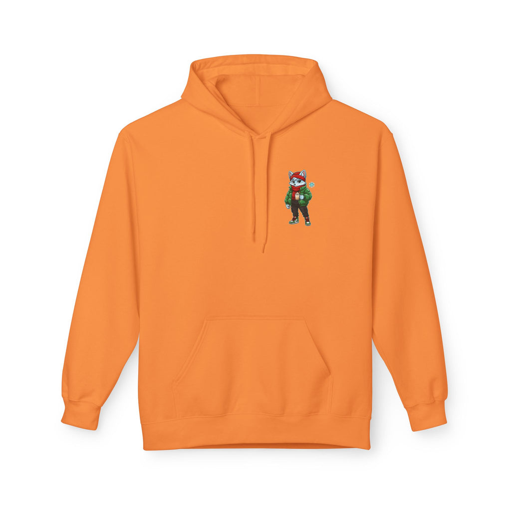 Cyber Wolf Gamer Hoodie | Cozy Christmas Sweatshirt