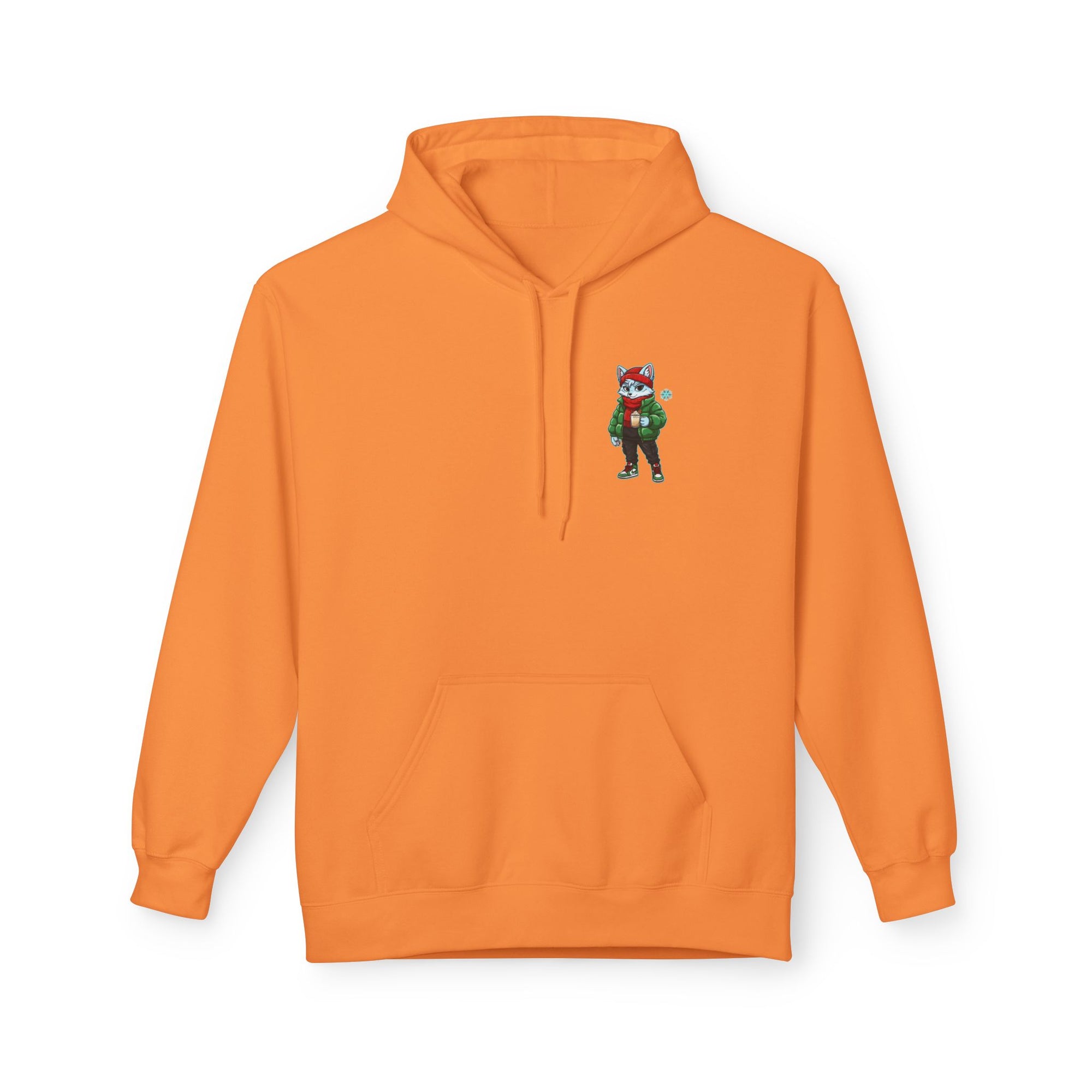 Cyber Wolf Gamer Hoodie | Cozy Christmas Sweatshirt