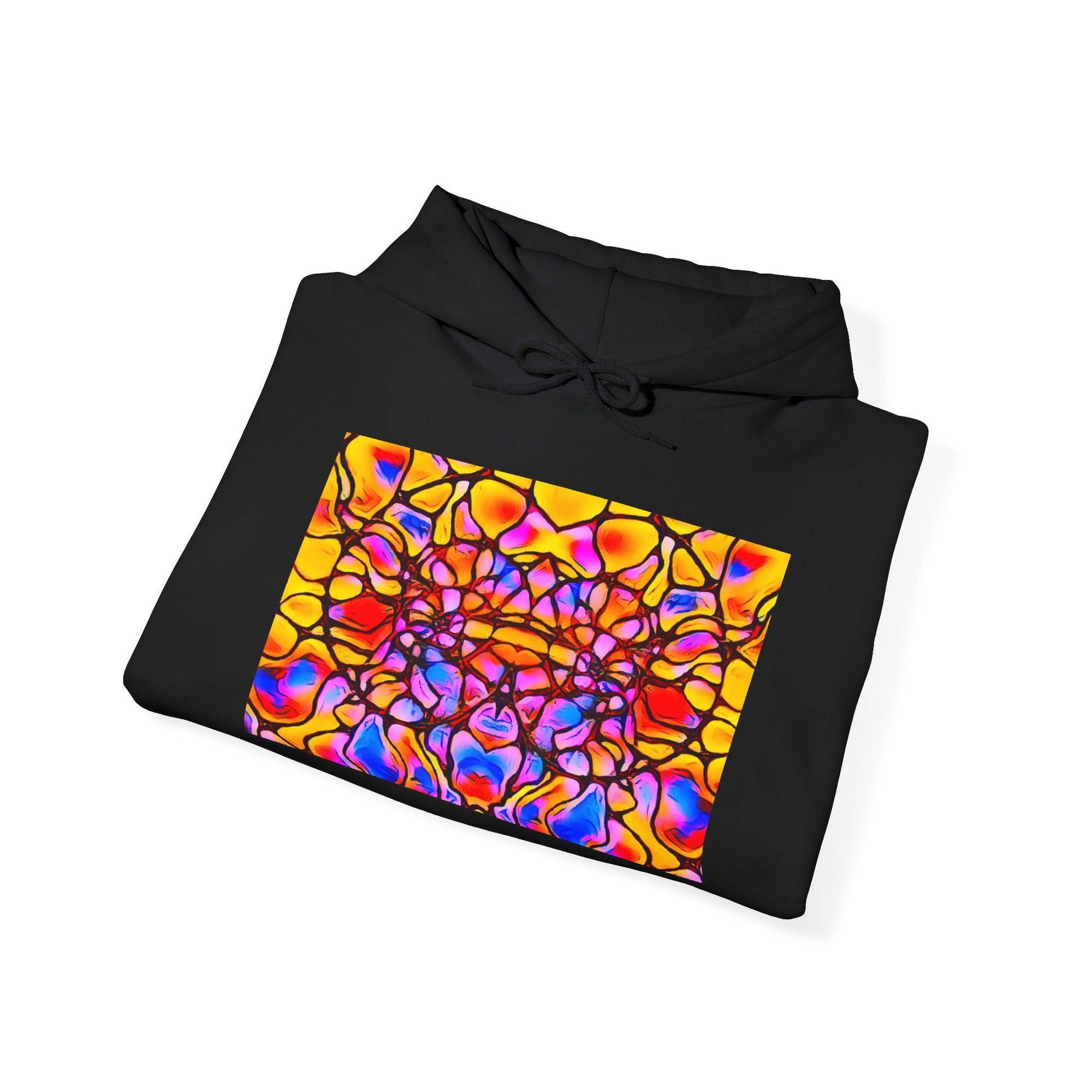 Colorful Abstract Unisex Hoodie | Bold Artistic Pullover