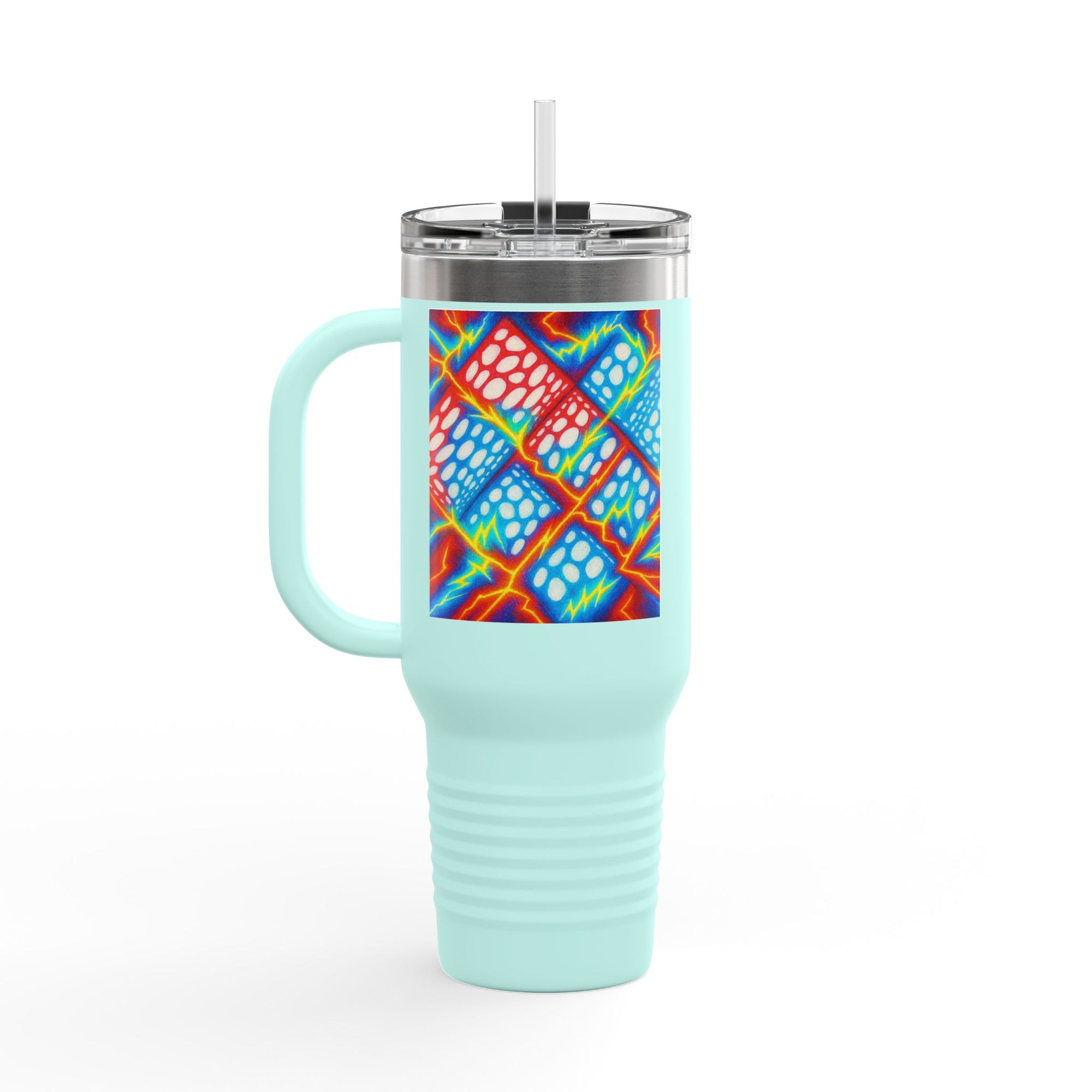 Colorful Travel Mug | Artistic Stainless Steel Tumbler