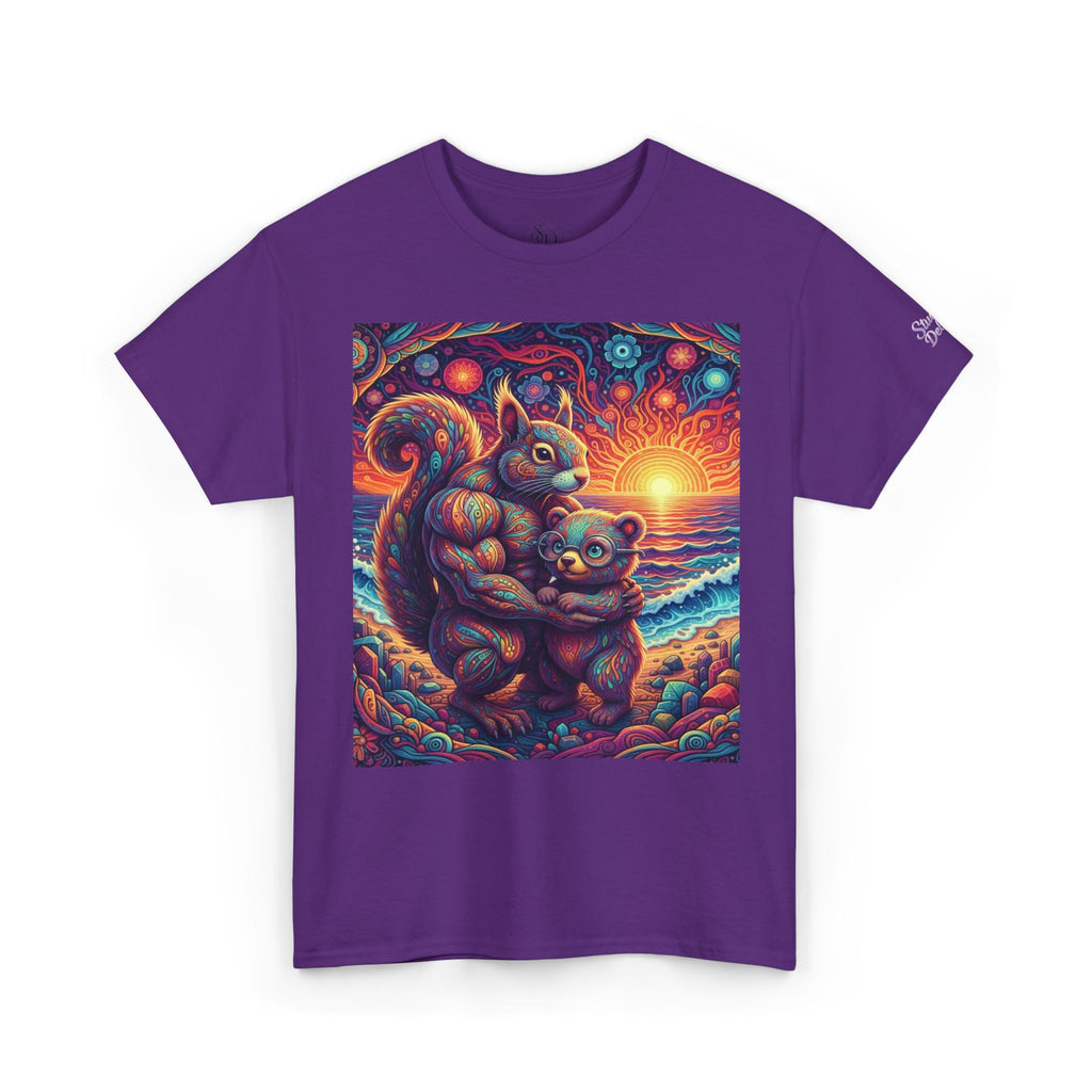 Colorful Sunset Graphic Tee | Vibrant Artistic Shirt Unisex | Unique Fantasy Design Gift