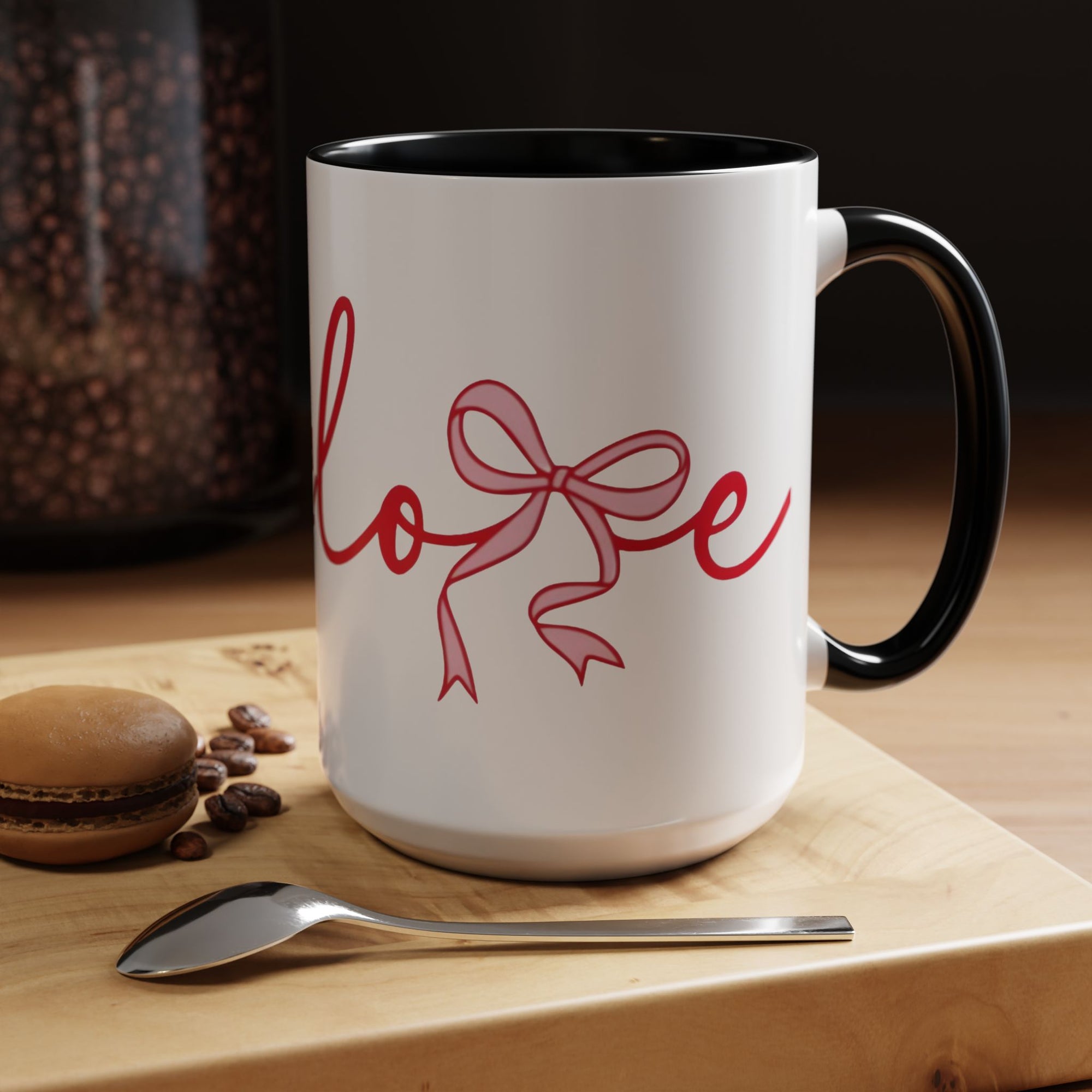 Romantic Bow Mug | Cute Valentine Coffee Cup | Coquette Style Gift