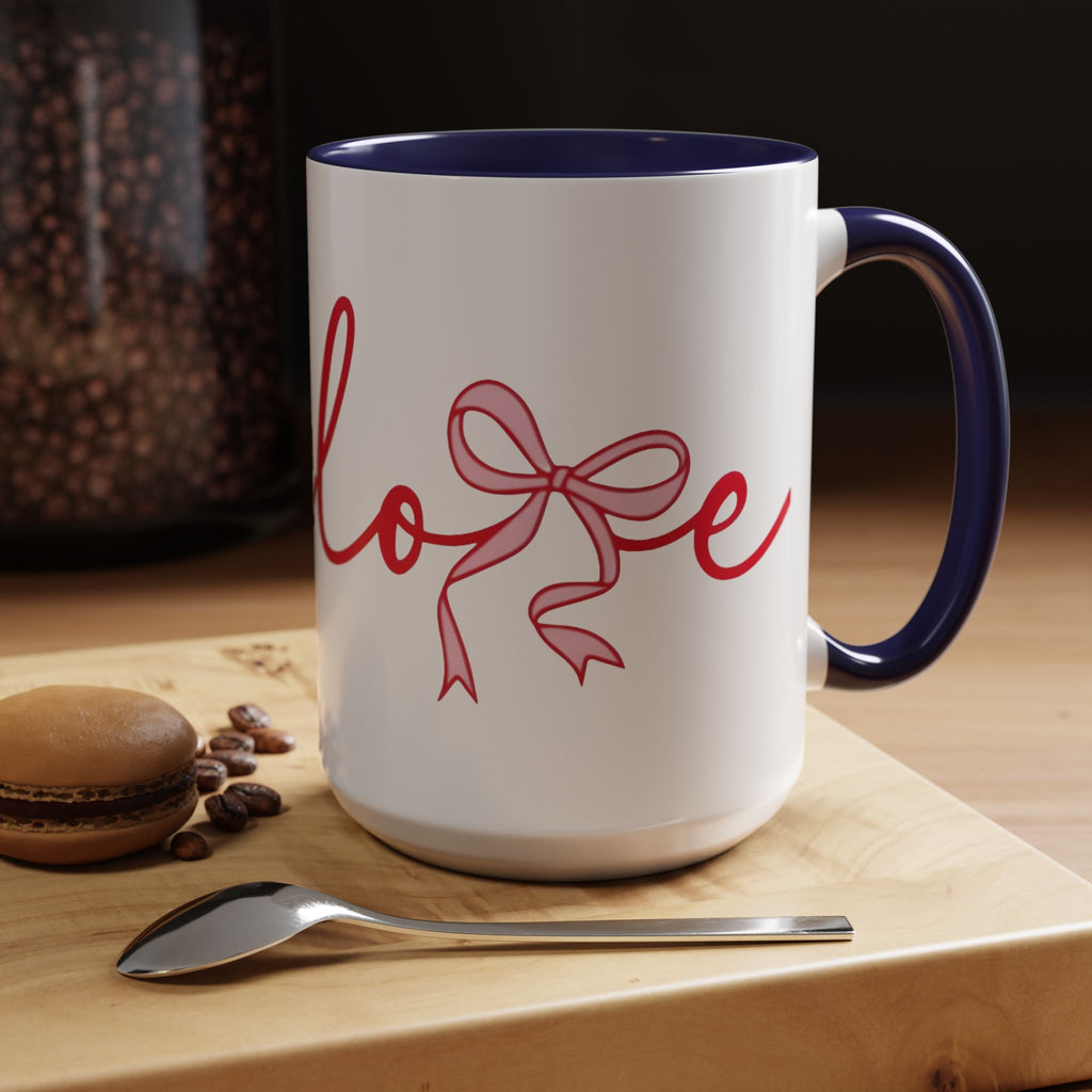 Romantic Bow Mug | Cute Valentine Coffee Cup | Coquette Style Gift