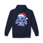 Cute Alien Christmas Hoodie | Blue Monster Holiday Sweatshirt