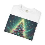 Colorful Christmas Tree T-Shirt | Neon Holiday Graphic Tee