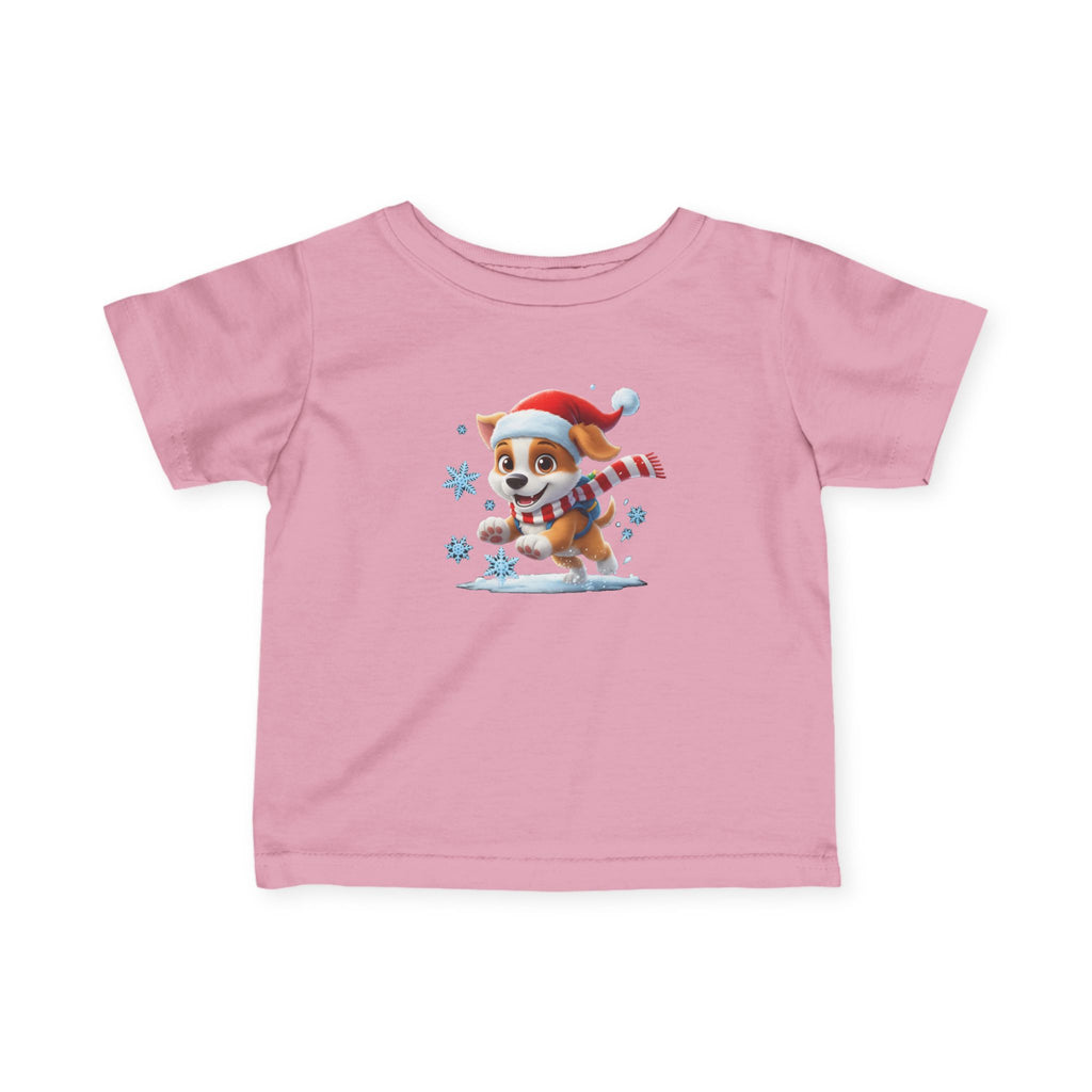 Cute Christmas Dog Shirt for Kids