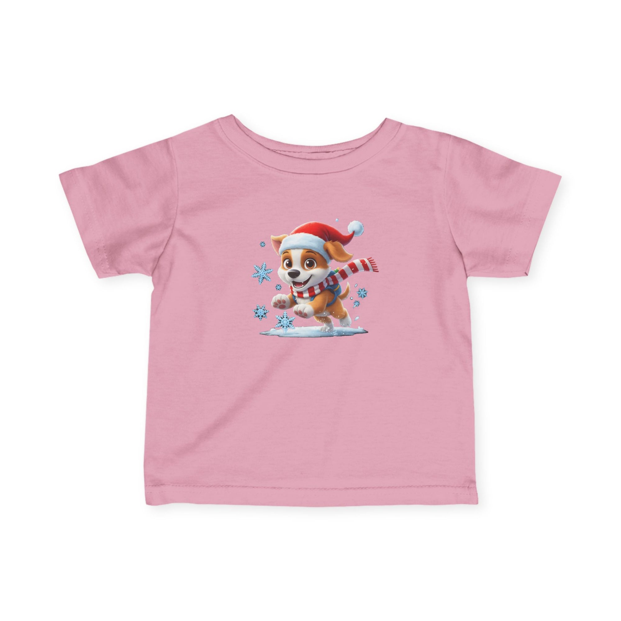 Cute Christmas Dog Shirt for Kids