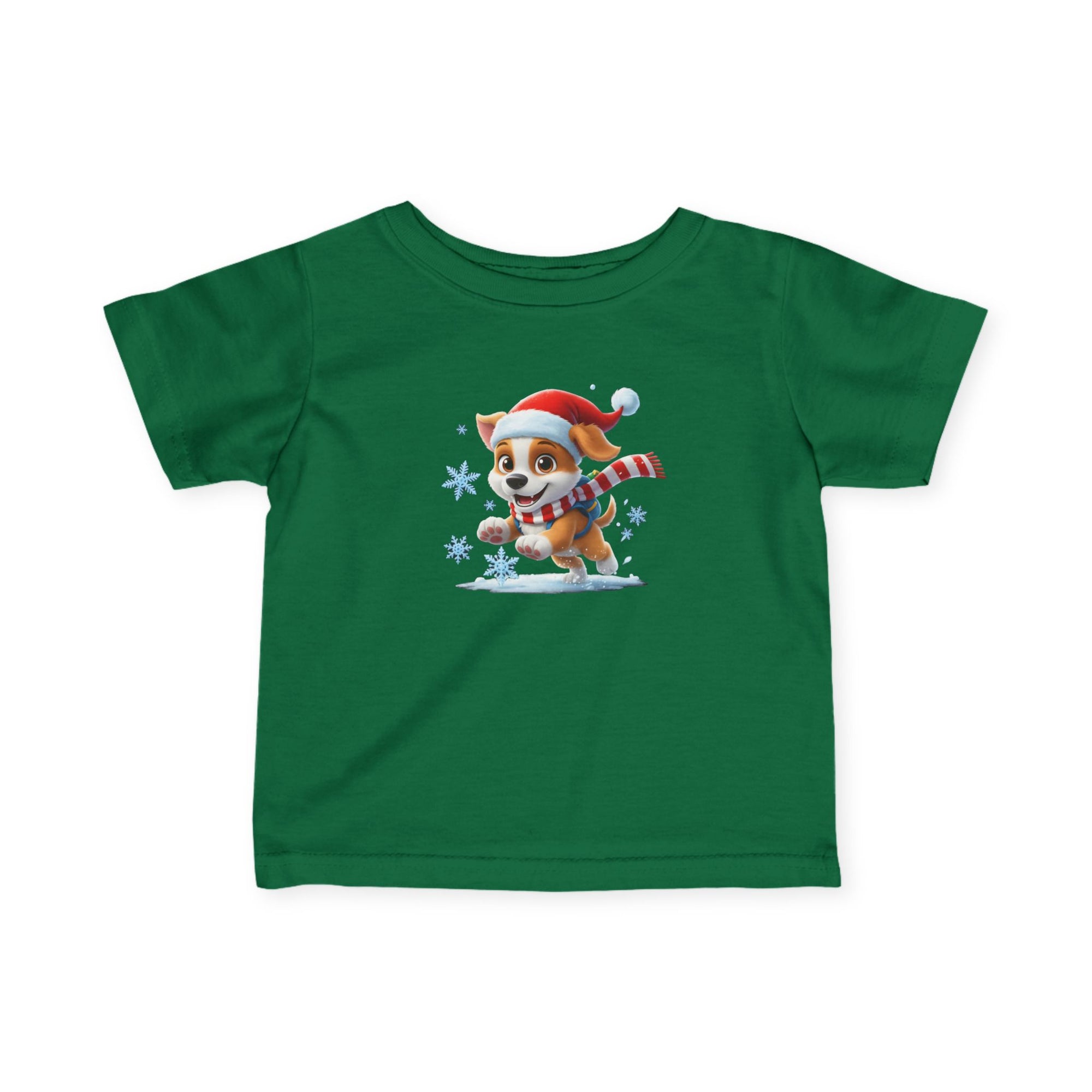 Puppy Christmas Toddler T-Shirt | Dog Lover Holiday Shirt | Soft Baby Gift Idea