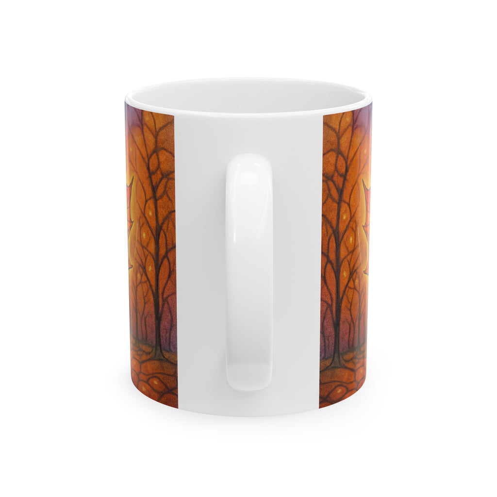 Autumn Leaves Mug | Cozy Fall Coffee Cup | Seasonal Gift
