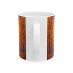 Autumn Leaves Mug | Cozy Fall Coffee Cup | Seasonal Gift
