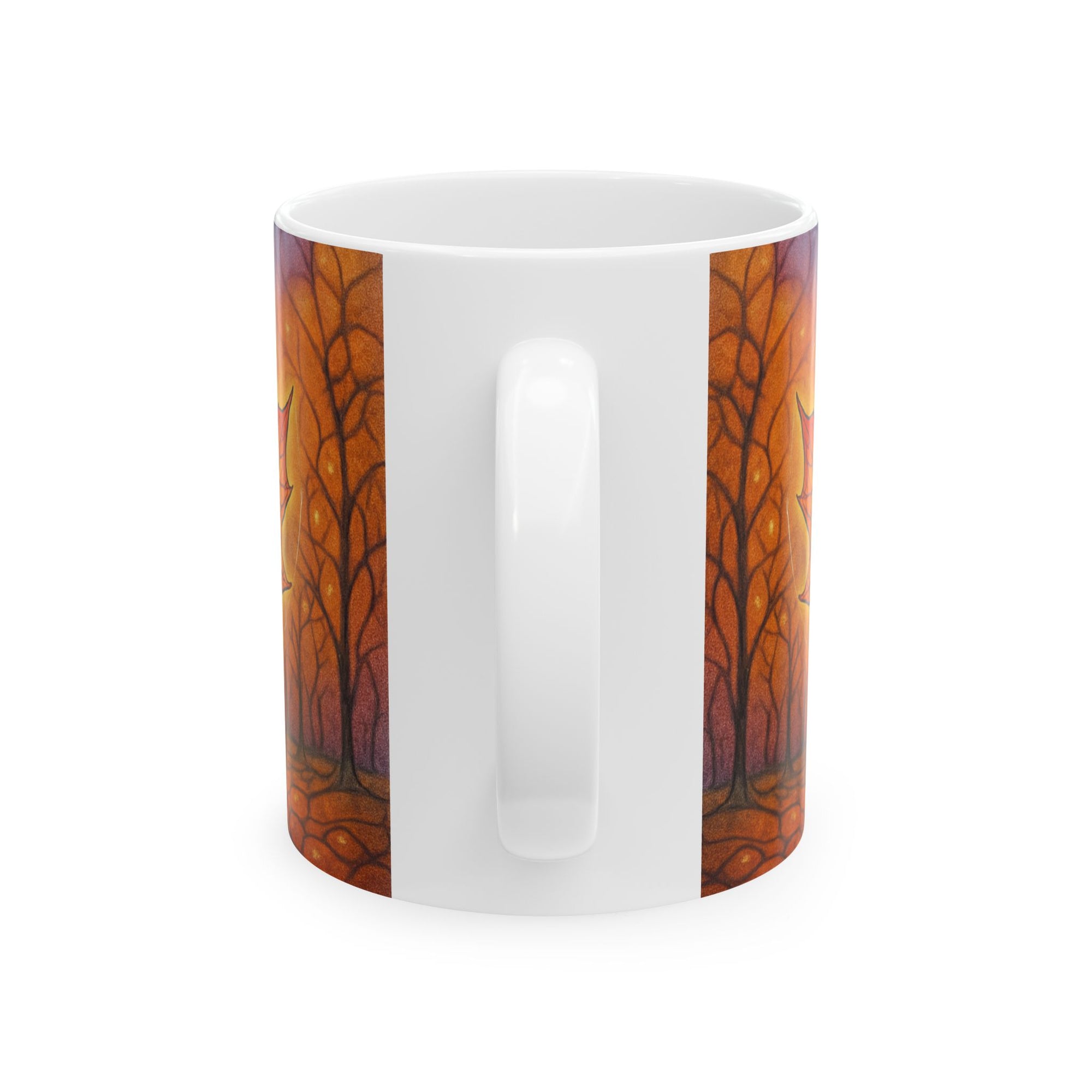 Autumn Leaves Mug | Cozy Fall Coffee Cup | Seasonal Gift