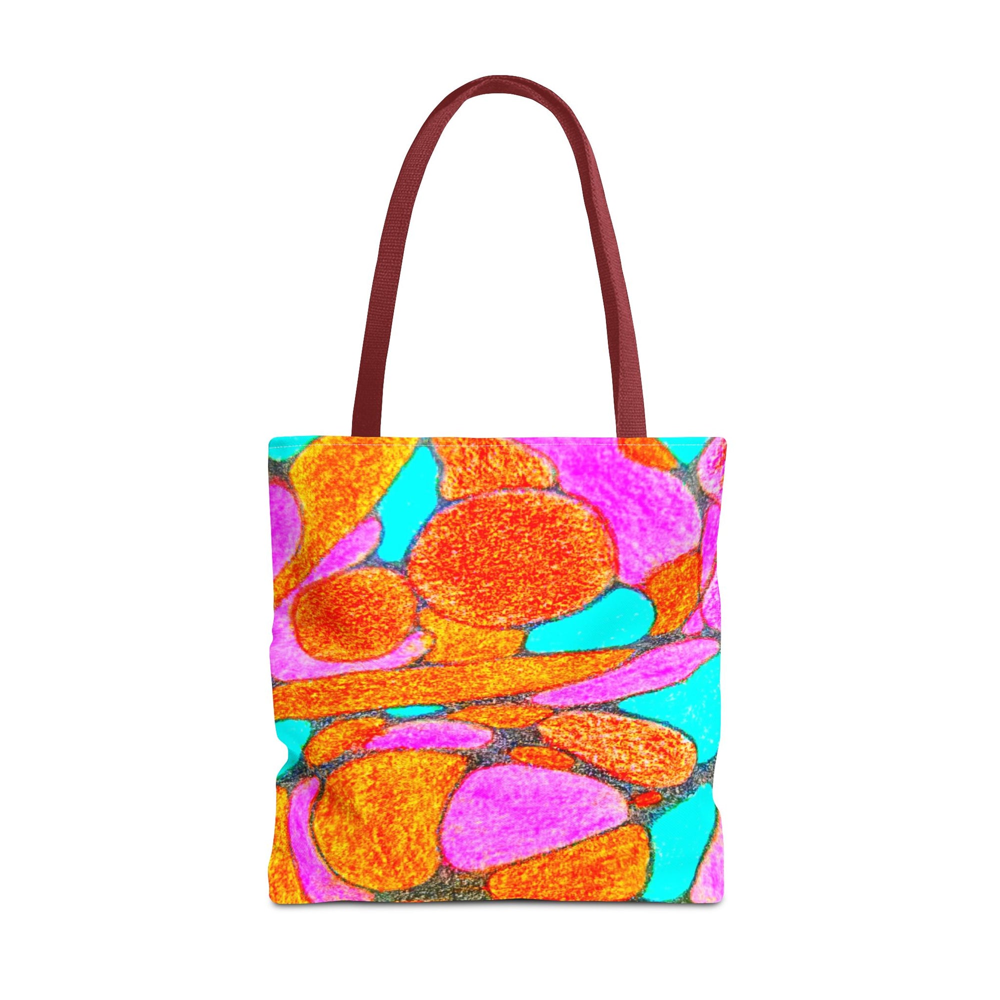 Colorful Abstract Tote Bag | Art Inspired Shopper