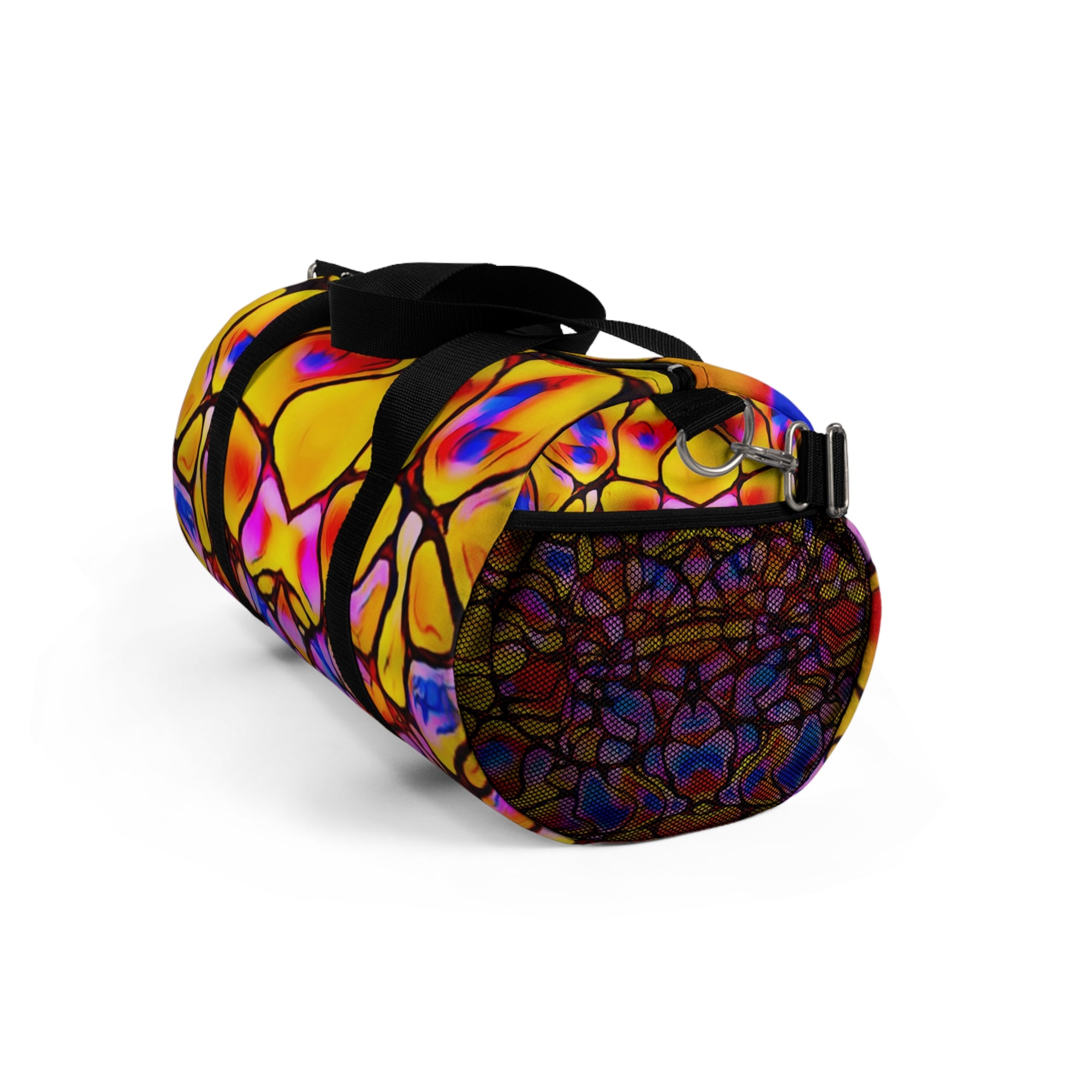 Colorful Pattern Duffel Bag | Vibrant Gym & Travel Weekender