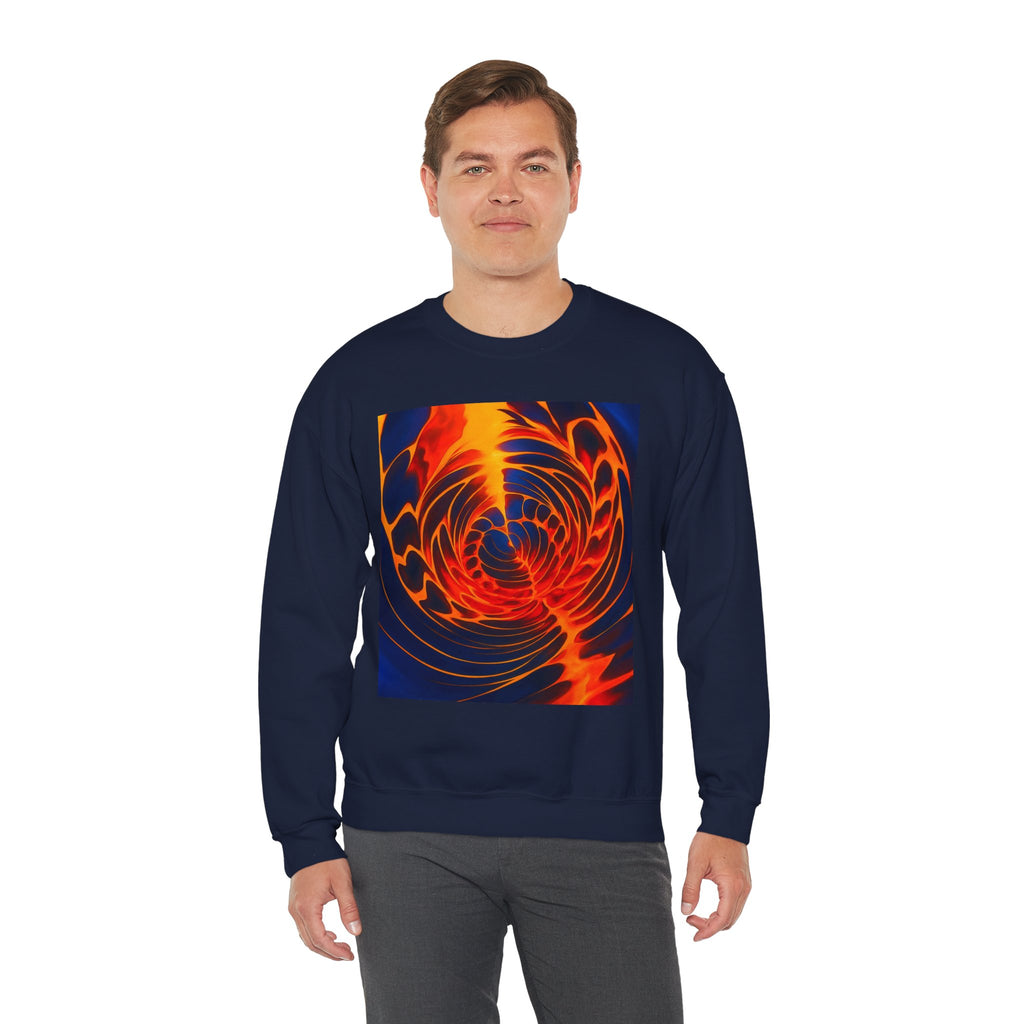 Colorful Swirl Sweatshirt | Unisex Graphic Crewneck