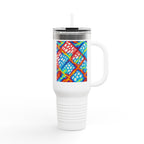 Colorful Travel Mug | Artistic Stainless Steel Tumbler