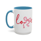Romantic Bow Mug | Cute Valentine Coffee Cup | Coquette Style Gift