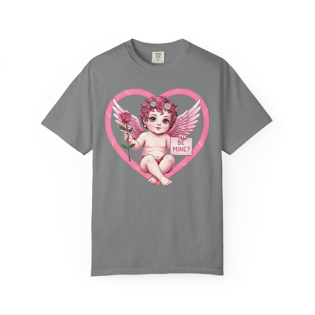 Cherub Graphic T-Shirt | Pink Cupid Heart Art Unisex Cotton Tee
