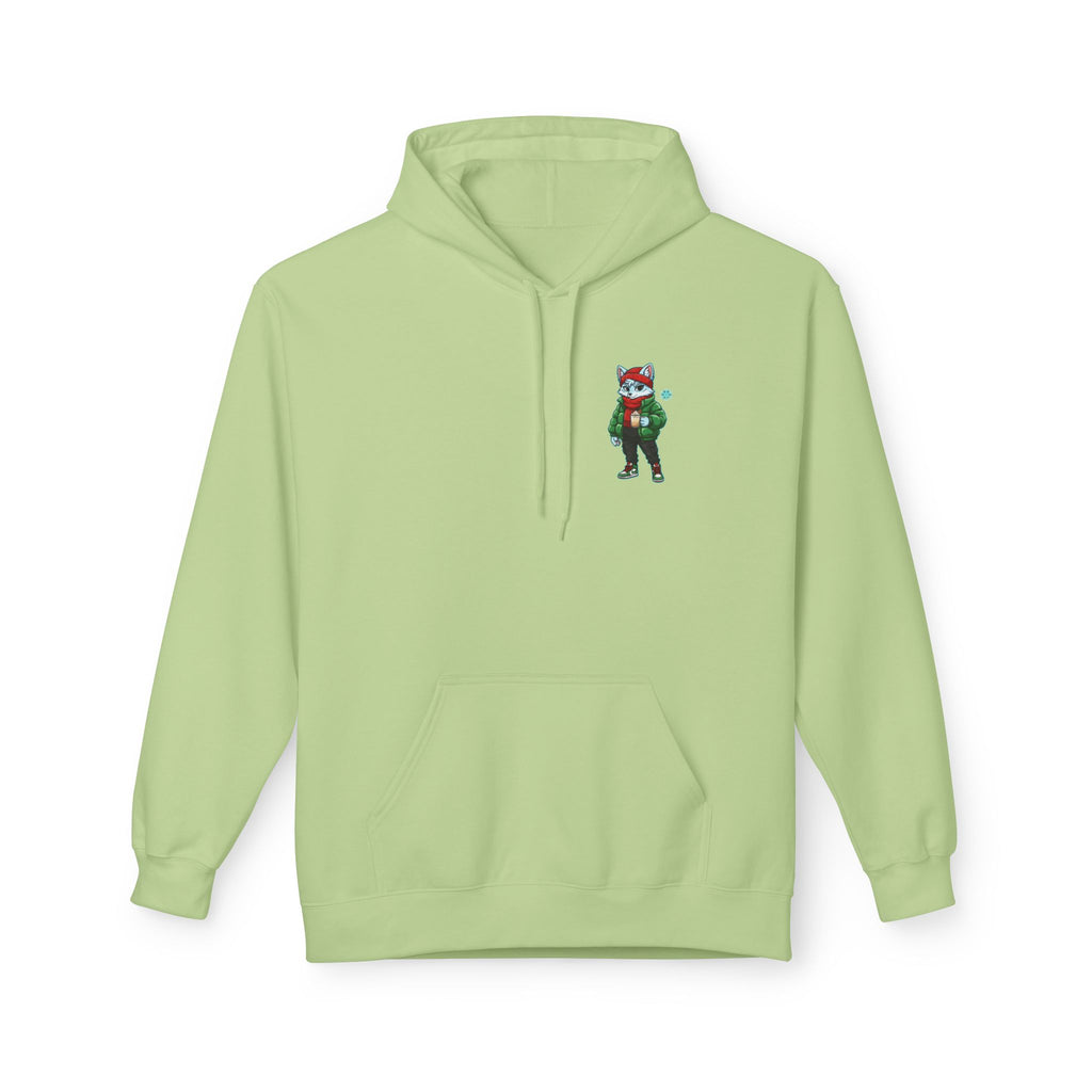 Cyber Wolf Gamer Hoodie | Cozy Christmas Sweatshirt