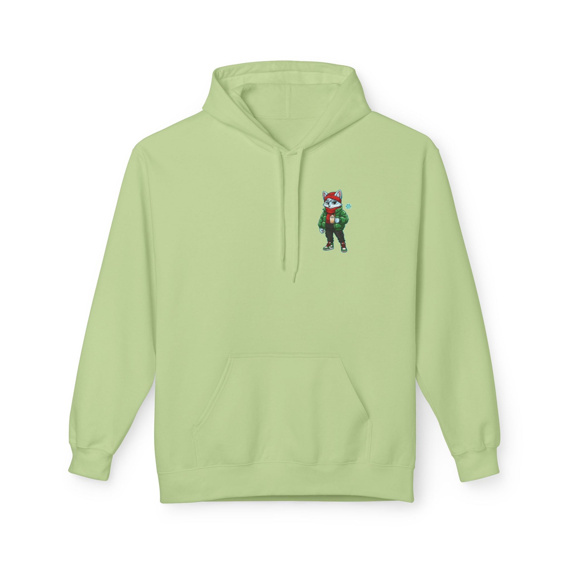 Cyber Wolf Gamer Hoodie | Cozy Christmas Sweatshirt