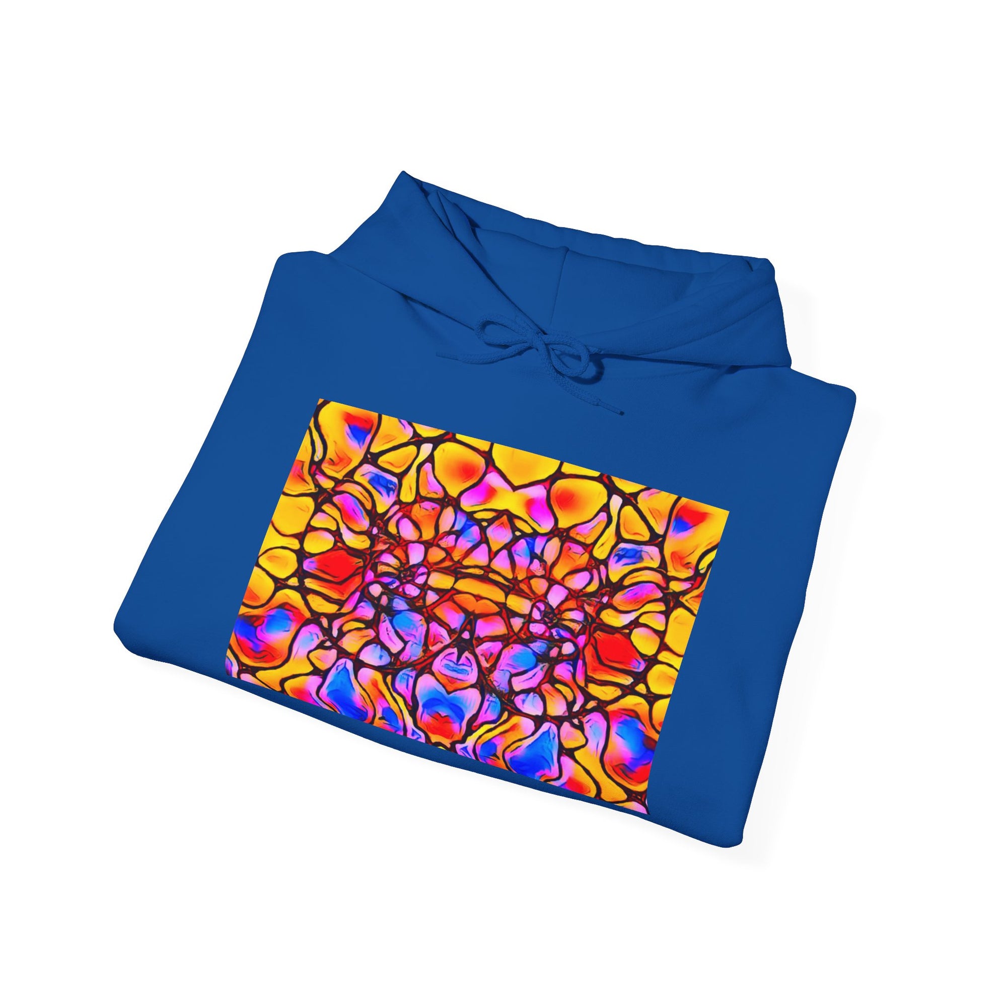 Colorful Abstract Unisex Hoodie | Bold Artistic Pullover
