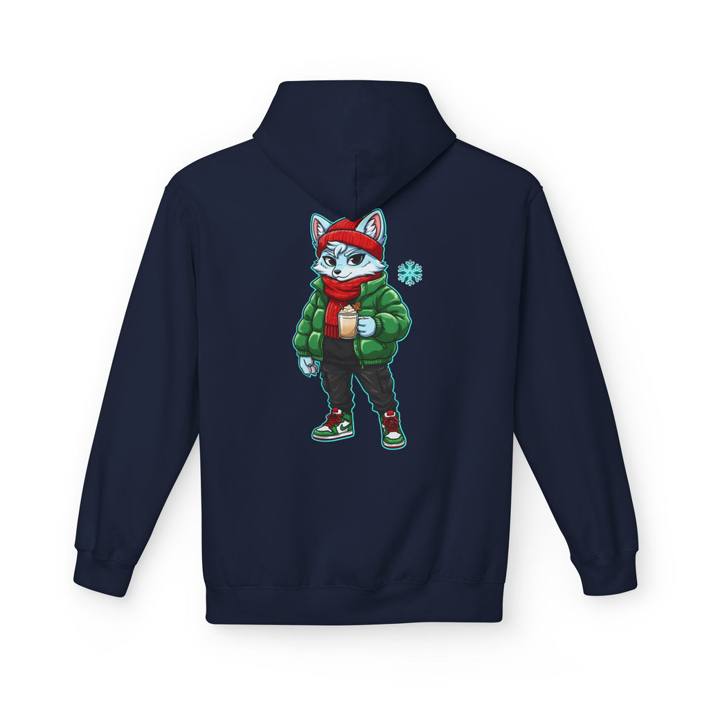 Cyber Wolf Gamer Hoodie | Cozy Christmas Sweatshirt