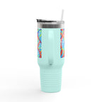 Colorful Travel Mug | Artistic Stainless Steel Tumbler