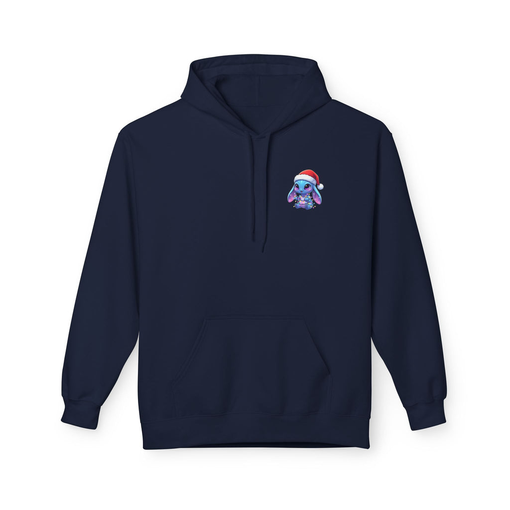 Cute Alien Christmas Hoodie | Blue Monster Holiday Sweatshirt