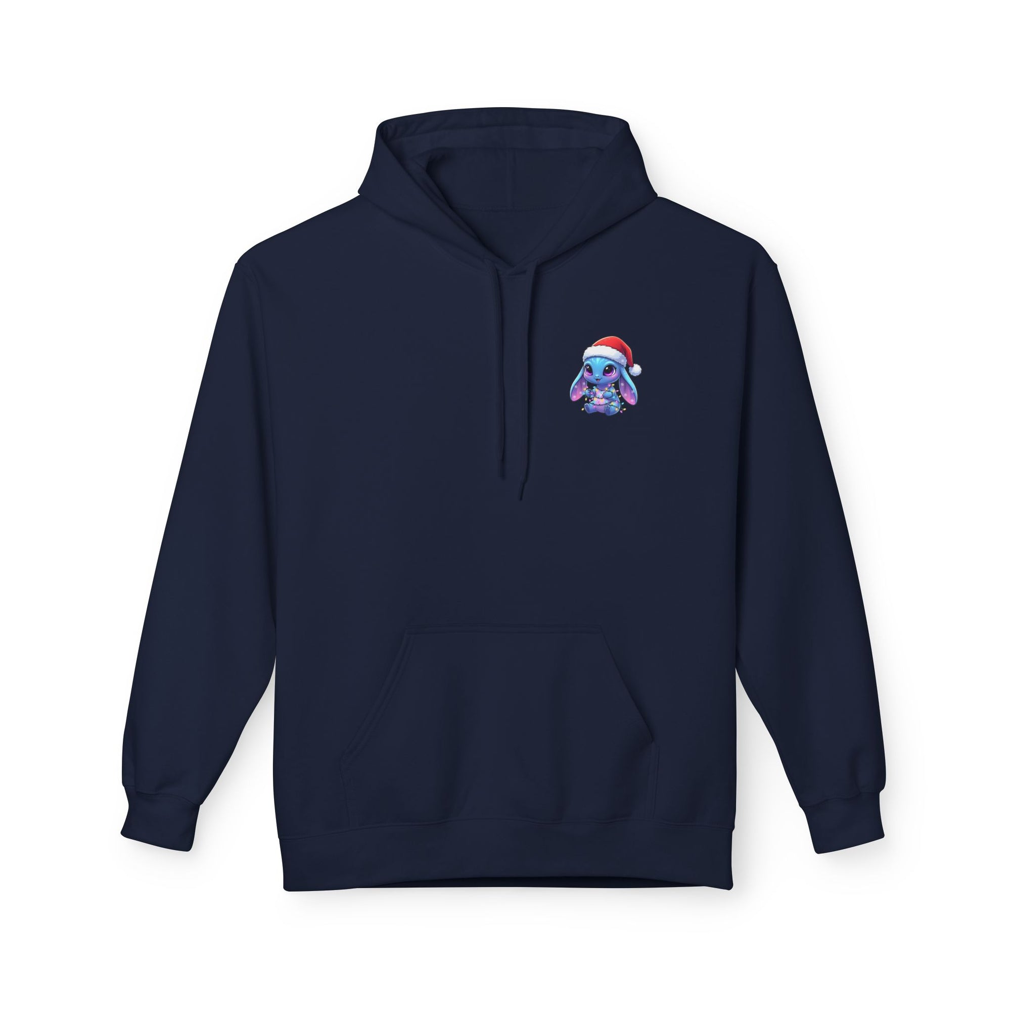 Cute Alien Christmas Hoodie | Blue Monster Holiday Sweatshirt