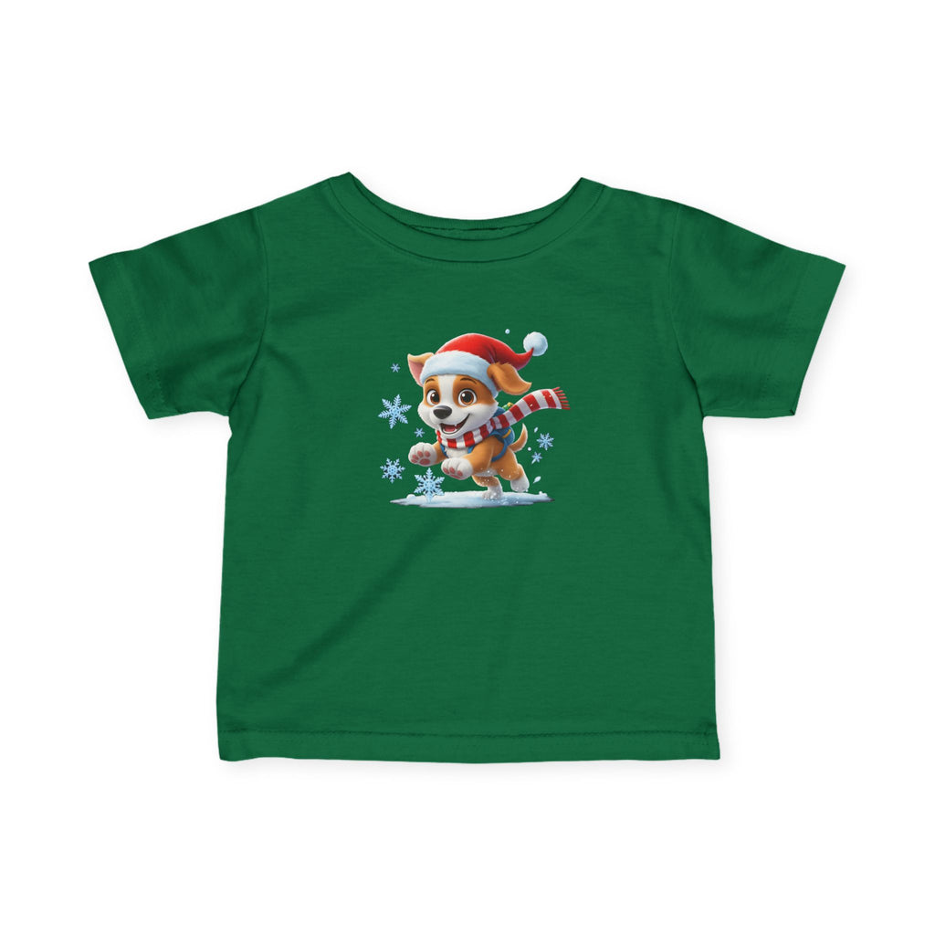 Cute Christmas Dog Shirt for Kids