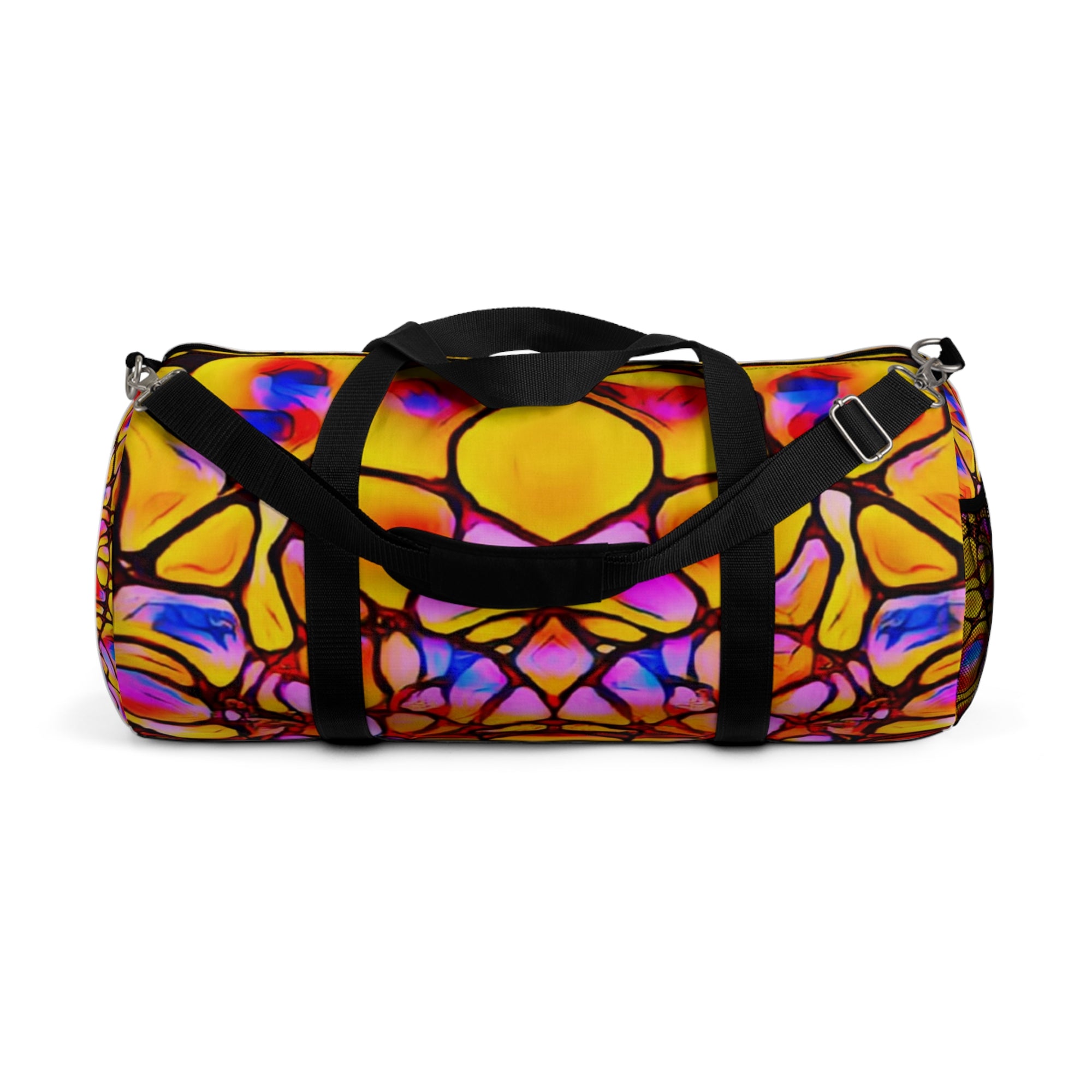 Colorful Pattern Duffel Bag | Vibrant Gym & Travel Weekender