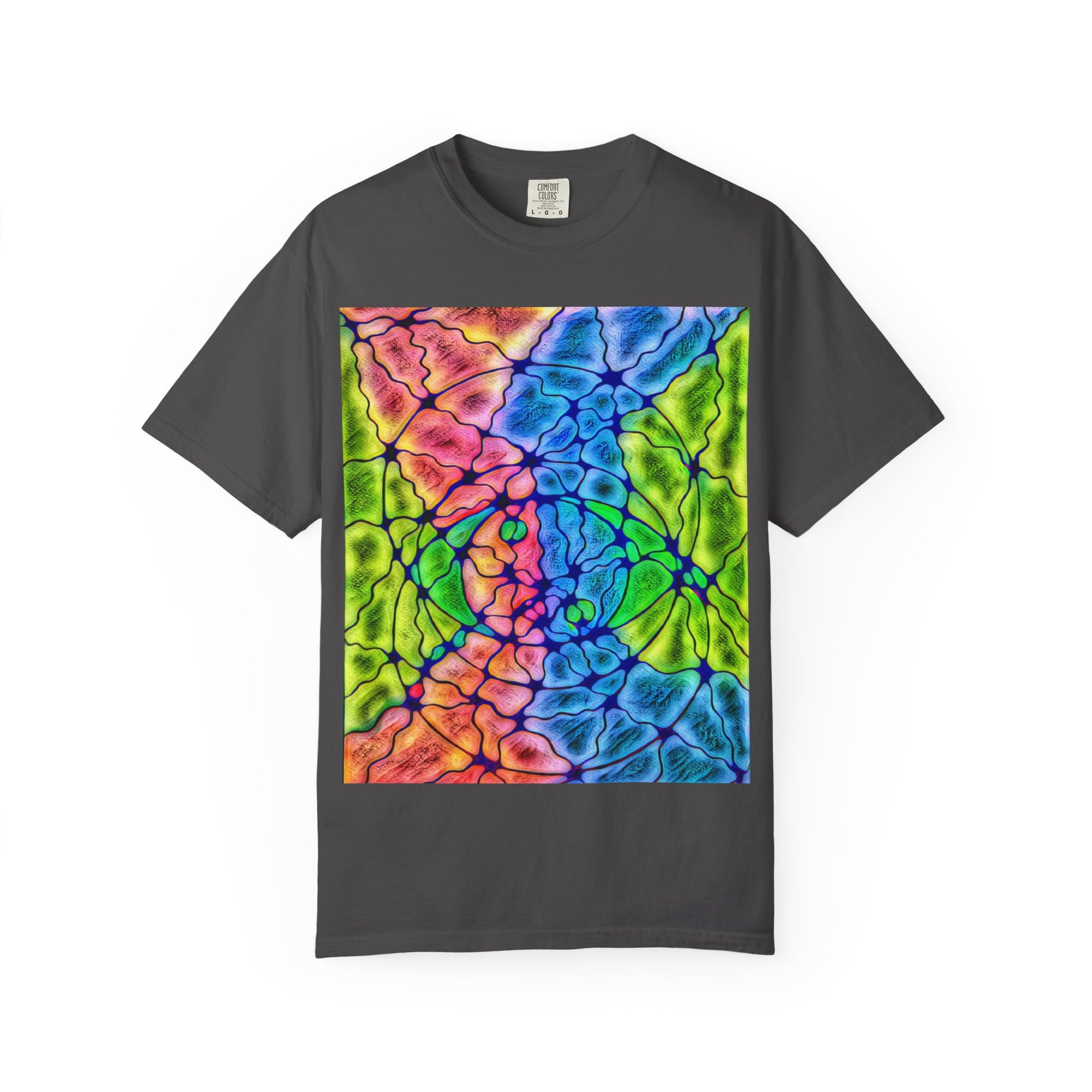 Colorful Tie Dye T-Shirt | Bright Abstract Pattern Tee